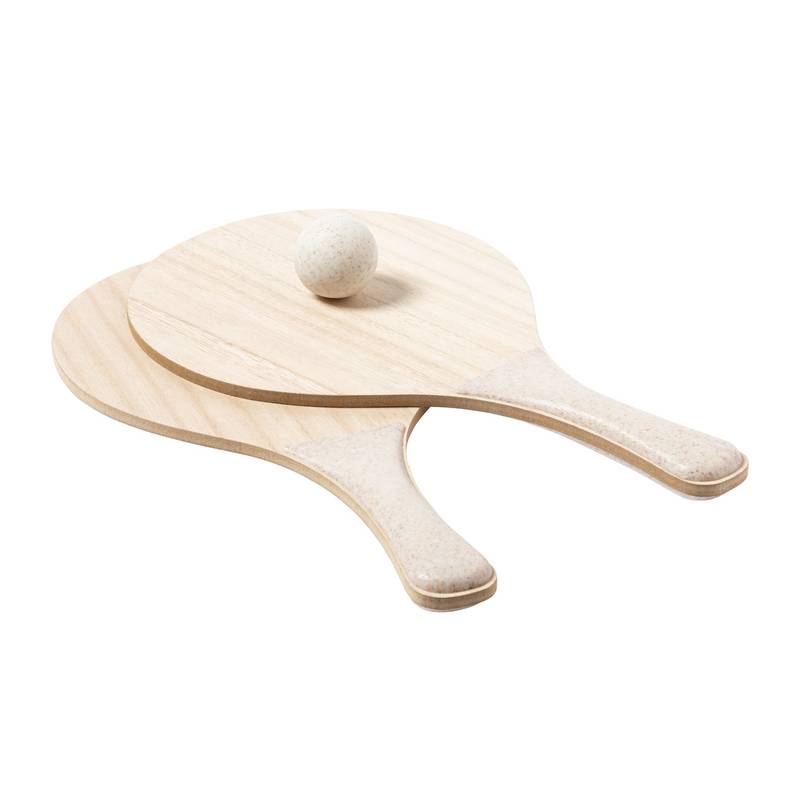 Saiker set na plážový tenis, hnědá Saiker set na plážový tenis, hnědá