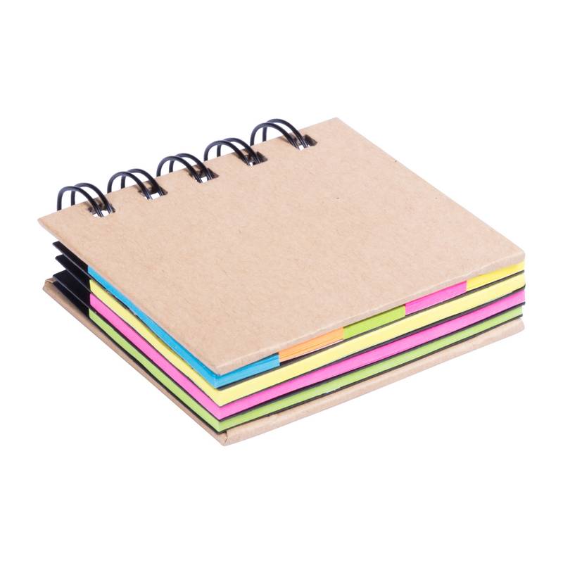 Laska samolepící blok, hnědá Laska samolepící blok, hnědá