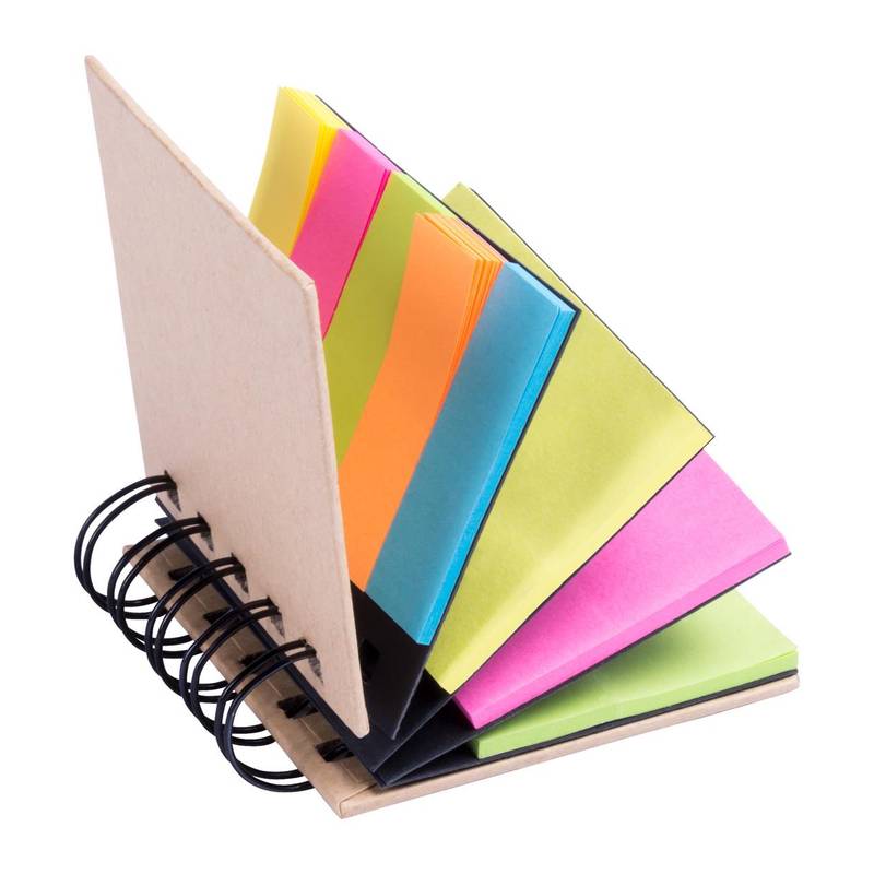 Laska samolepící blok, hnědá Laska samolepící blok, hnědá