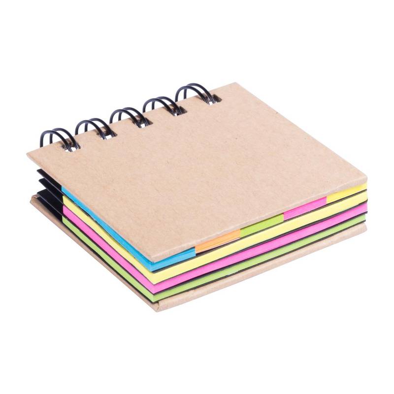 Laska samolepící blok, hnědá Laska samolepící blok, hnědá