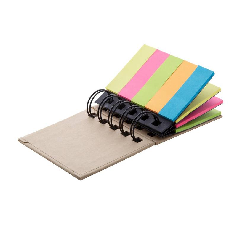 Laska samolepící blok, hnědá Laska samolepící blok, hnědá