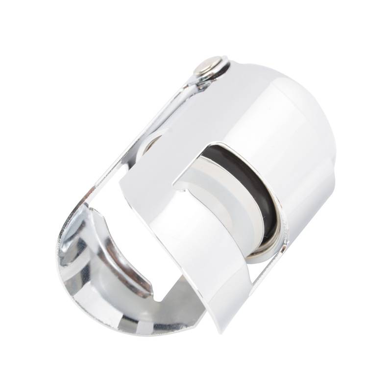 Puglia zátka na šampanské, sivá strieborná Puglia zátka na šampanské, sivá strieborná