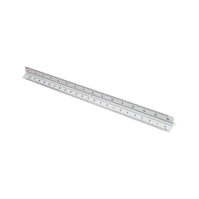 Thirty pravítko, šedá stříbrná Thirty pravítko, šedá stříbrná