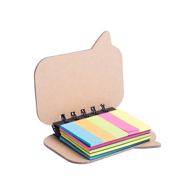 Lazza samolepící blok, hnědá Lazza samolepící blok, hnědá