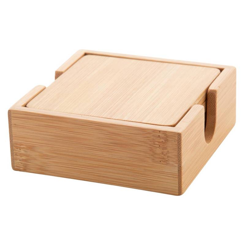 Boosty sada podložek pod sklenici, hnědá Boosty sada podložek pod sklenici, hnědá