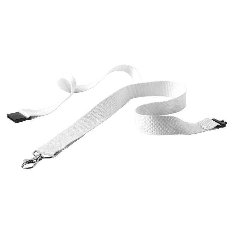 Kappin šňůrka na krk, bílá Kappin šňůrka na krk, bílá