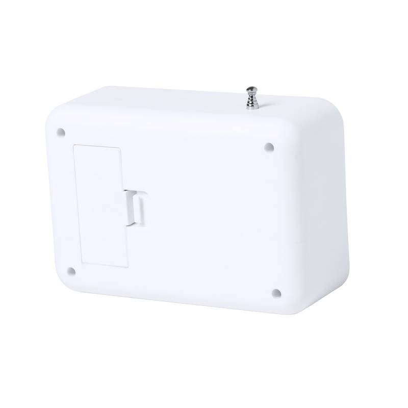 Tulax stolní rádio s hodinami, hnědá Tulax stolní rádio s hodinami, hnědá