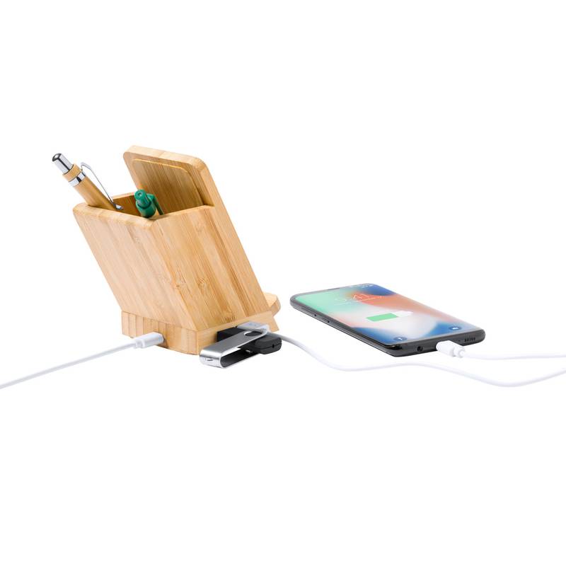 Bloxem multifunkční stojan na pera, hnědá Bloxem multifunkční stojan na pera, hnědá