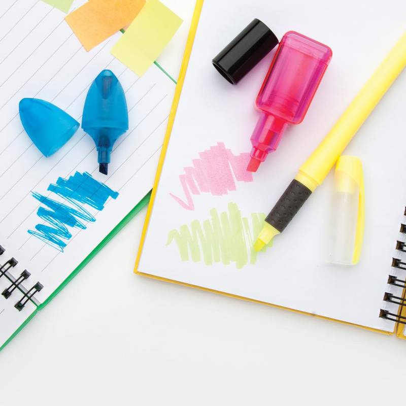 Calippo zvýrazňovač, žlutá Calippo zvýrazňovač, žlutá