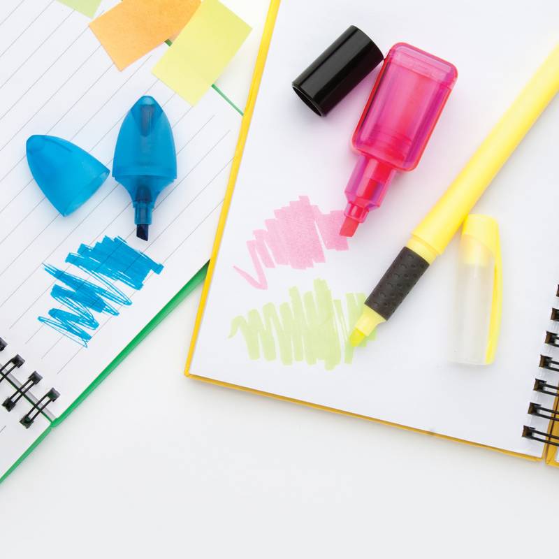 Calippo zvýrazňovač, žlutá Calippo zvýrazňovač, žlutá