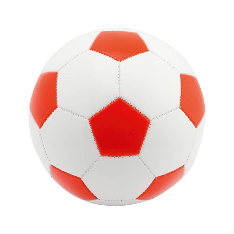 Delko futbalová lopta, červená