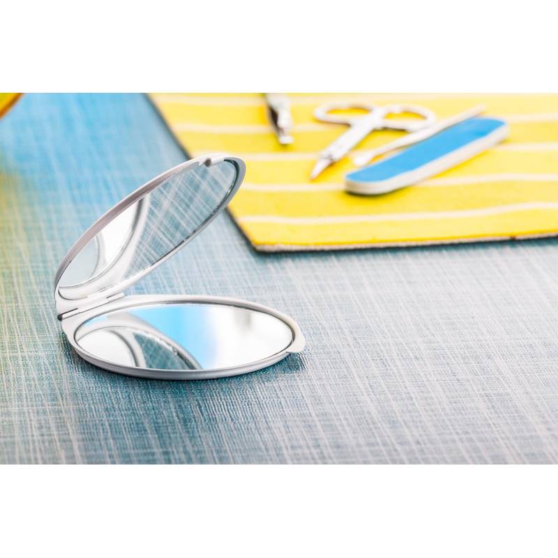 Gill zrcadlo, šedá stříbrná Gill zrcadlo, šedá stříbrná