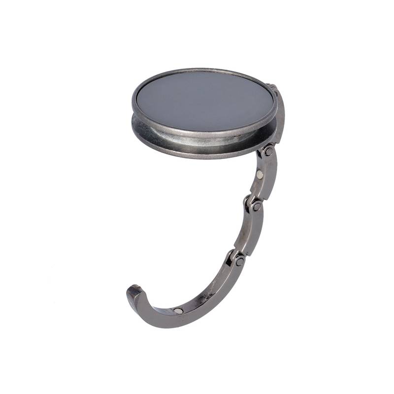 Paris věšáček na tašky s magnetem, šedá stříbrná Paris věšáček na tašky s magnetem, šedá stříbrná