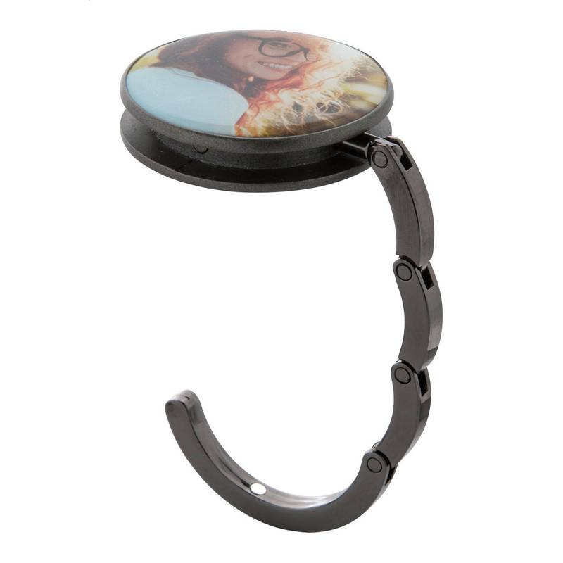 Paris věšáček na tašky s magnetem, šedá stříbrná Paris věšáček na tašky s magnetem, šedá stříbrná