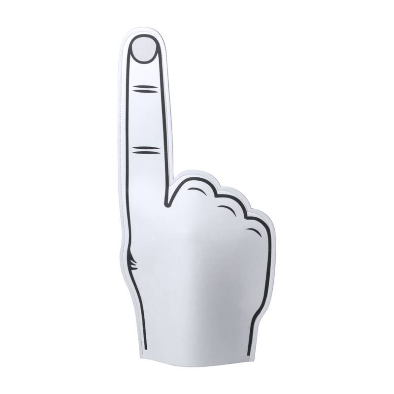 Zacky ruka na povzbudzovanie, biela Zacky ruka na povzbudzovanie, biela