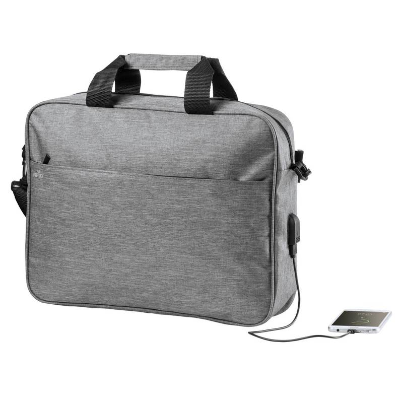 Lenket taška na dokumenty, šedá Lenket taška na dokumenty, šedá