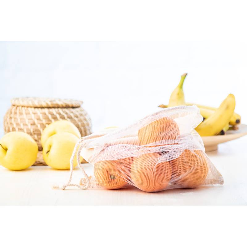 EcoShop vrecko na ovoce a zeleninu, hnedá béžová EcoShop vrecko na ovoce a zeleninu, hnedá béžová