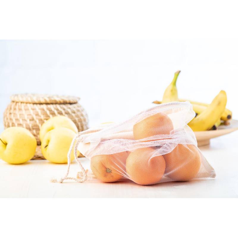 EcoShop vrecko na ovoce a zeleninu, hnedá béžová EcoShop vrecko na ovoce a zeleninu, hnedá béžová