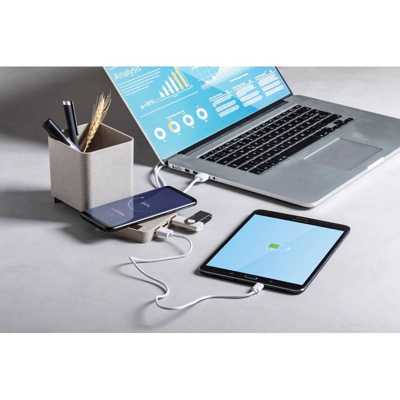 Dowex multifunkční stojan na pera, hnědá béžová Dowex multifunkční stojan na pera, hnědá béžová