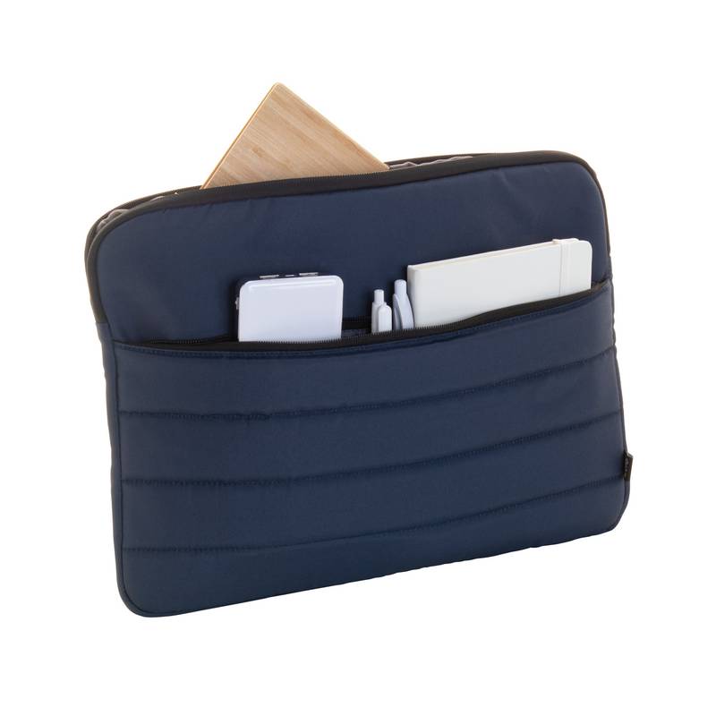 Krayon RPET taška na laptop, modrá tmavá Krayon RPET taška na laptop, modrá tmavá