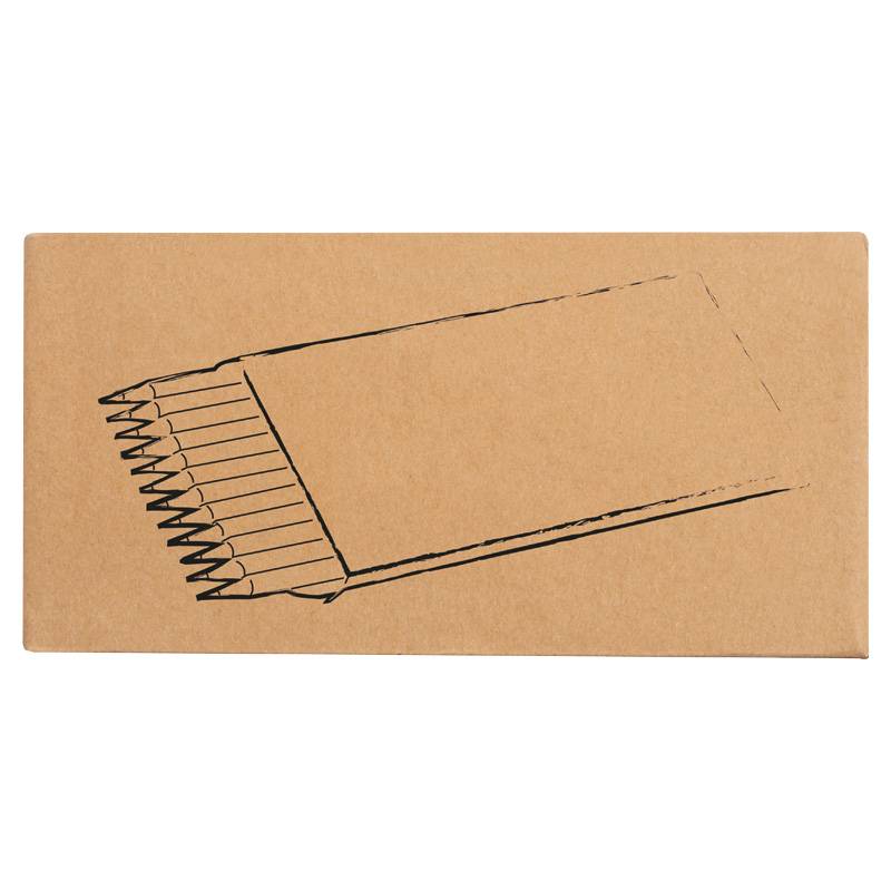 12 dielna sada farebných ceruziek, hnedá béžová 12 dielna sada farebných ceruziek, hnedá béžová