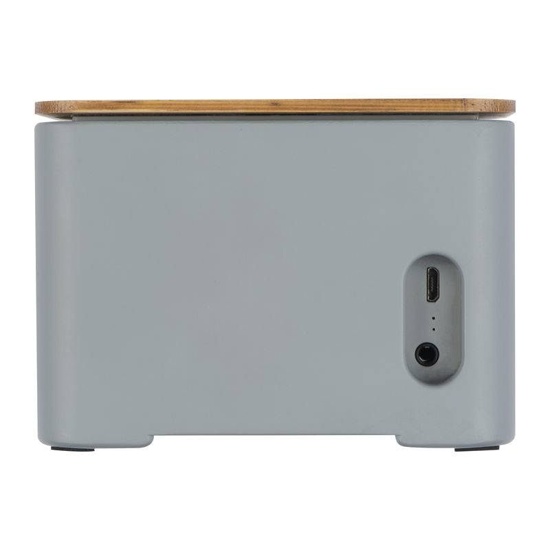 Bluetooth reproduktor a indukčná nabíjačka, sivá Bluetooth reproduktor a indukčná nabíjačka, sivá