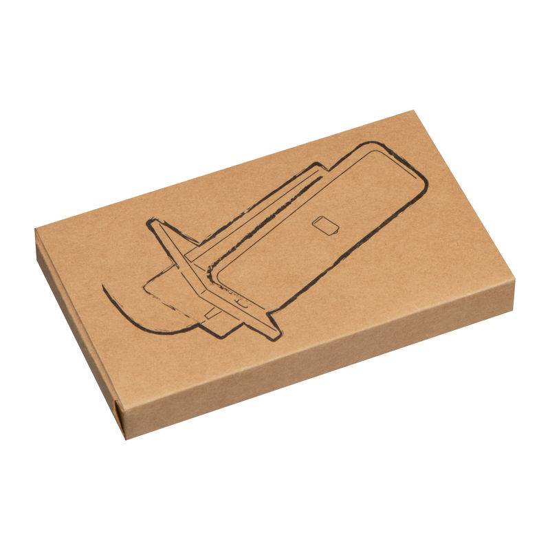 Držiak na mobil z bambusu, hnedá béžová Držiak na mobil z bambusu, hnedá béžová