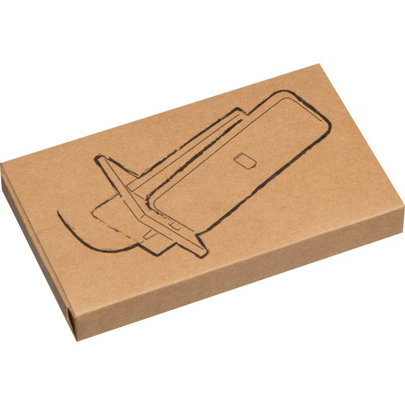 Držiak na mobil z bambusu, hnedá béžová Držiak na mobil z bambusu, hnedá béžová