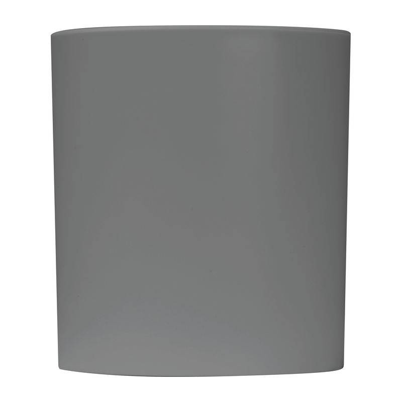 Stolní držák na pera s hodinami, šedá Stolní držák na pera s hodinami, šedá