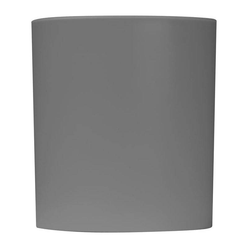 Stolní držák na pera s hodinami, šedá Stolní držák na pera s hodinami, šedá