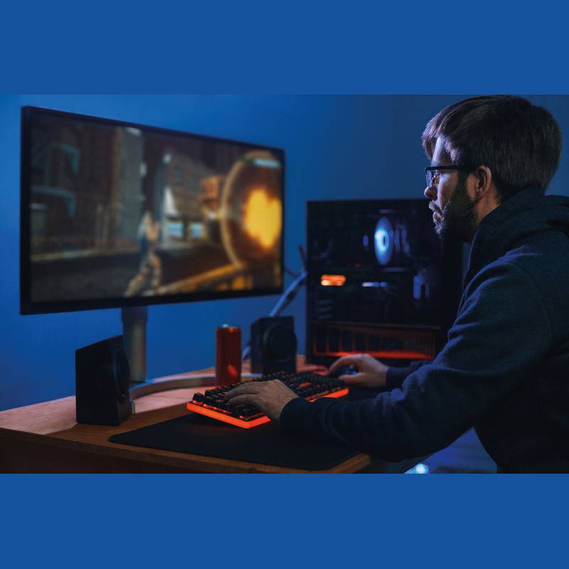 XXL herná podložka, čierna XXL herná podložka, čierna