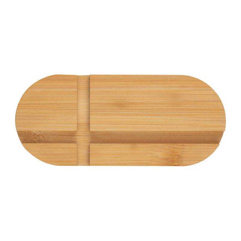 Bambusový držiak na tablet a smartfón, hnedá béžová Bambusový držiak na tablet a smartfón, hnedá béžová