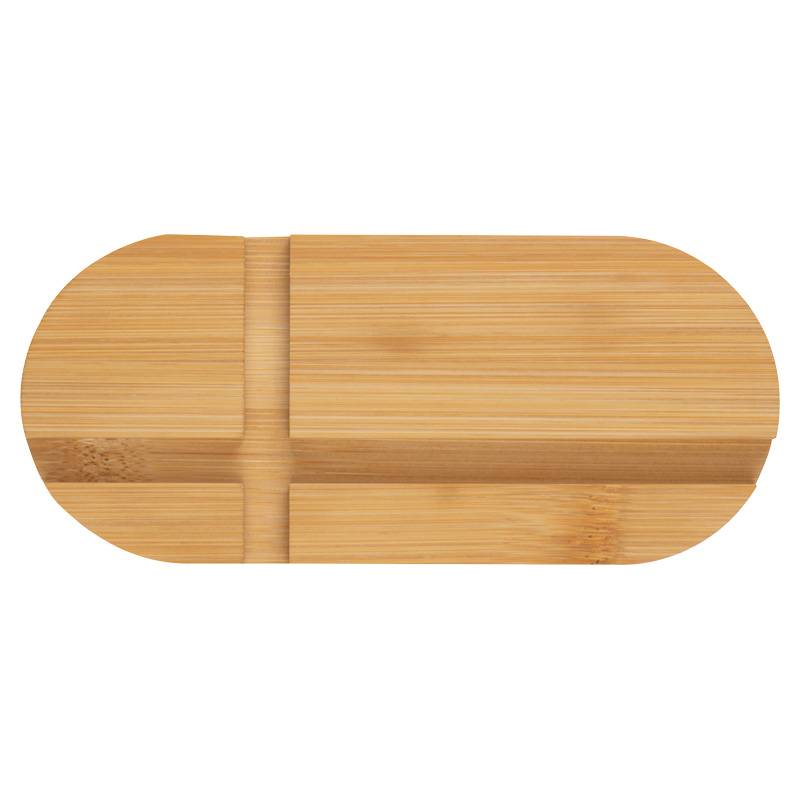 Bambusový držiak na tablet a smartfón, hnedá béžová Bambusový držiak na tablet a smartfón, hnedá béžová