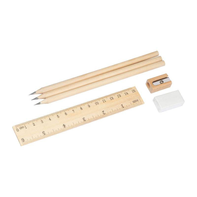 Psací sada, hnědá béžová Psací sada, hnědá béžová