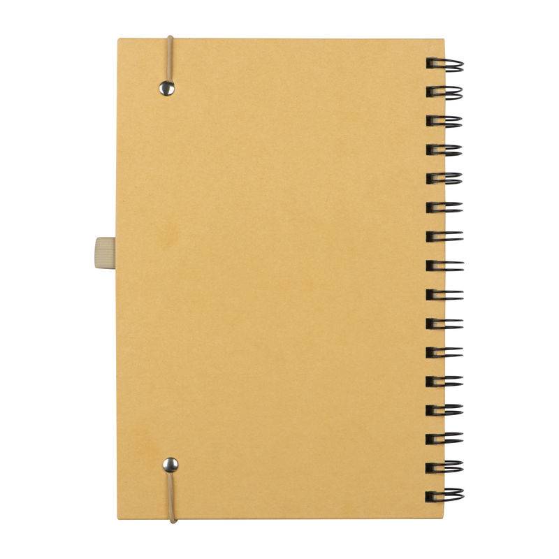 Kartónový poznámkový blok, hnedá béžová Kartónový poznámkový blok, hnedá béžová