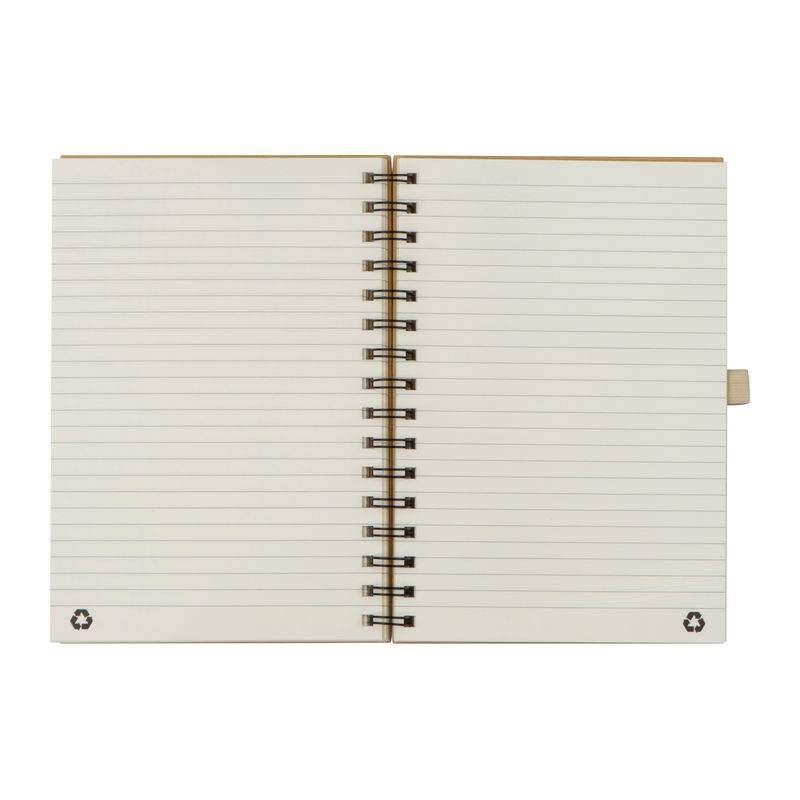 Kartónový poznámkový blok, hnedá béžová Kartónový poznámkový blok, hnedá béžová