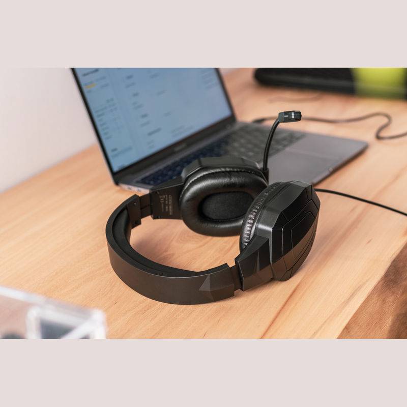 Headset s mikrofónom, čierna Headset s mikrofónom, čierna