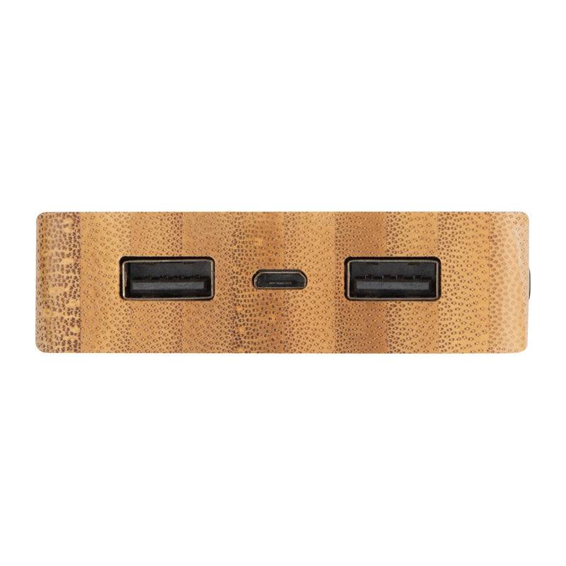 Solárny powerbank, hnedá béžová Solárny powerbank, hnedá béžová