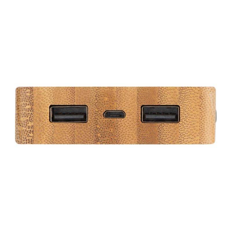 Solárny powerbank, hnedá béžová Solárny powerbank, hnedá béžová