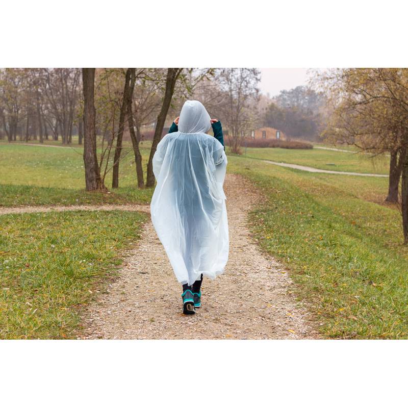 Pláštěnka z PLA v přenosné tašce - kompostovatelná, vícebarevná Pláštěnka z PLA v přenosné tašce - kompostovatelná, vícebarevná