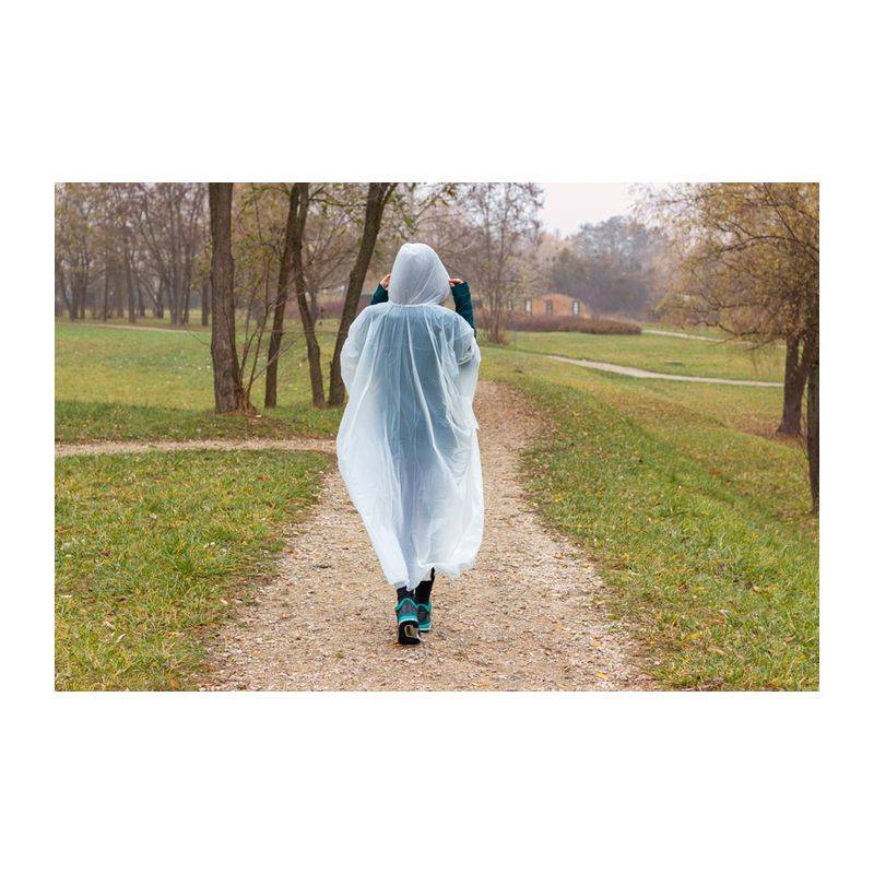 Pláštěnka z PLA v přenosné tašce - kompostovatelná, vícebarevná Pláštěnka z PLA v přenosné tašce - kompostovatelná, vícebarevná