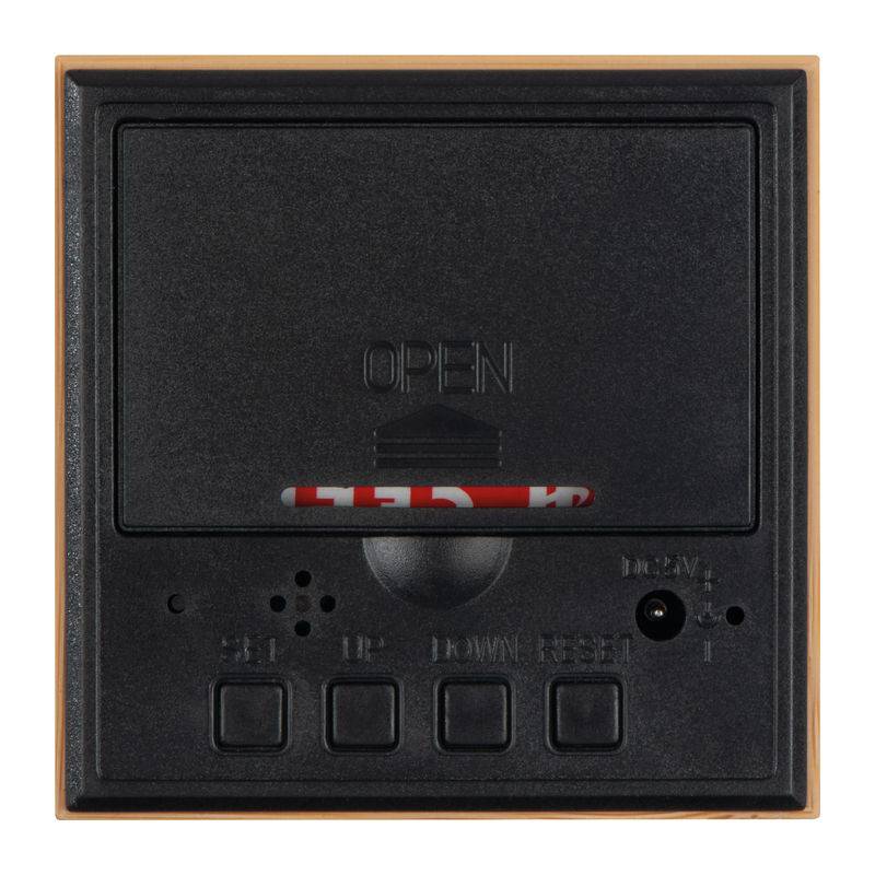 Stolní hodiny s černým displejem, hnědá béžová Stolní hodiny s černým displejem, hnědá béžová