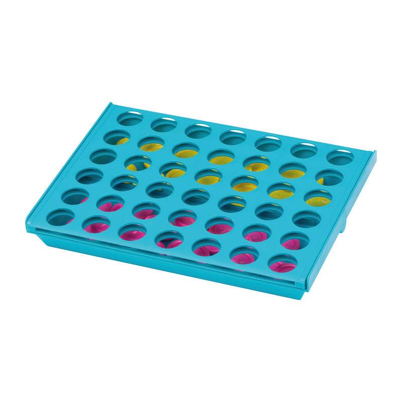 Hra 4 v rade, modrá tyrkysová Hra 4 v rade, modrá tyrkysová