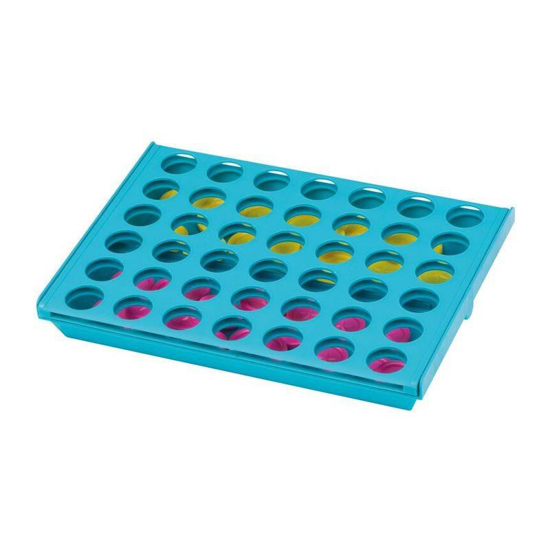 Hra 4 v rade, modrá tyrkysová Hra 4 v rade, modrá tyrkysová