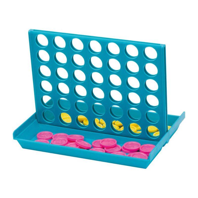 Hra 4 v rade, modrá tyrkysová Hra 4 v rade, modrá tyrkysová