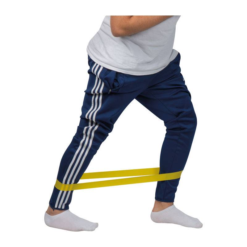 Elastické fitness pásky v plastovém boxu, vícebarevná Elastické fitness pásky v plastovém boxu, vícebarevná