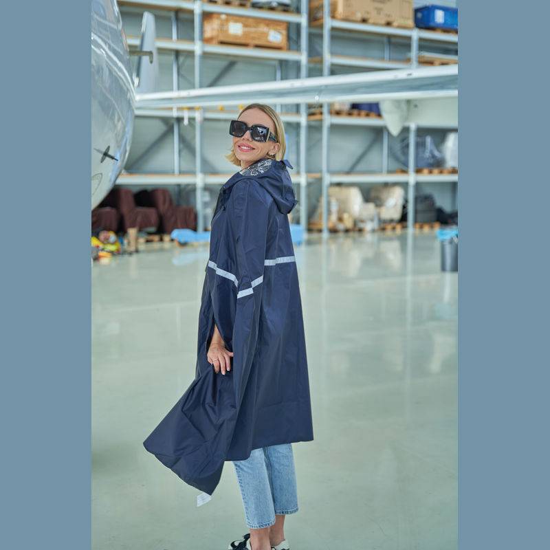 Pončo do deště, modrá Pončo do deště, modrá
