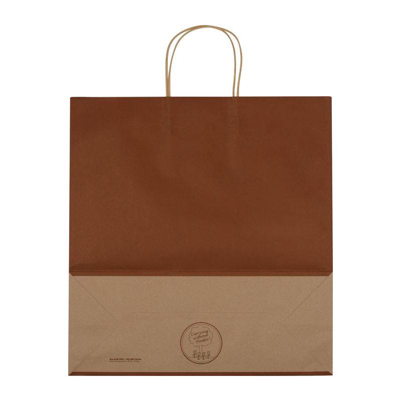 Recyklovaný papírový sáček malý, červená bordó Recyklovaný papírový sáček malý, červená bordó