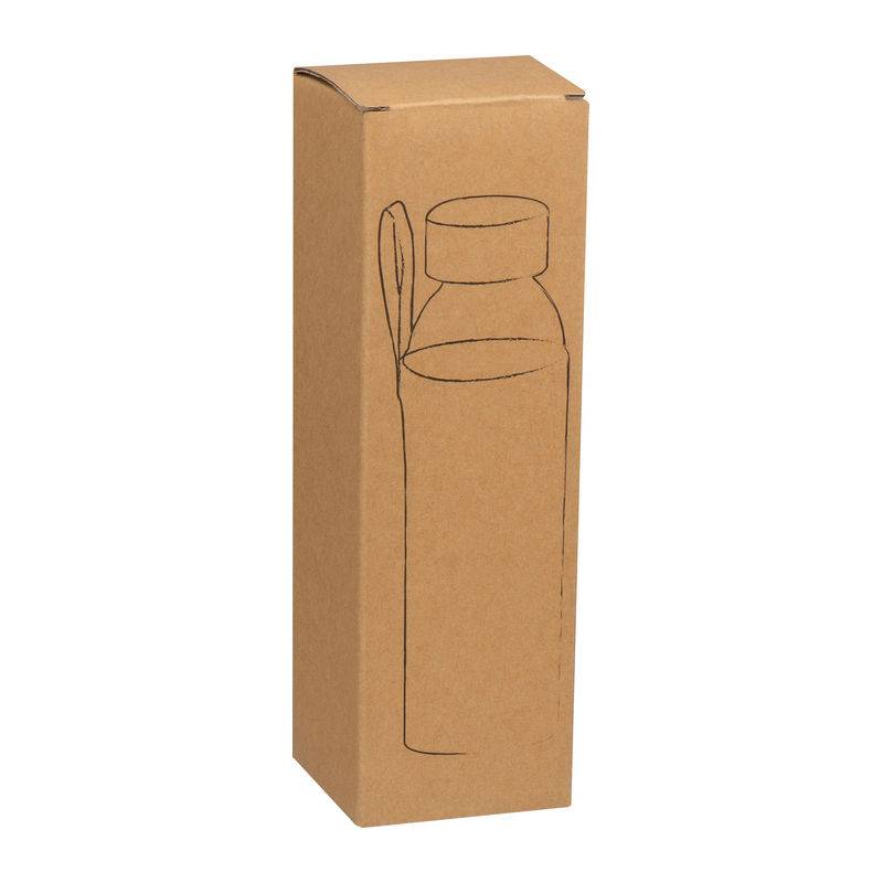 Skleněná láhev s jutovým povrchem 500 ml, vícebarevná Skleněná láhev s jutovým povrchem 500 ml, vícebarevná