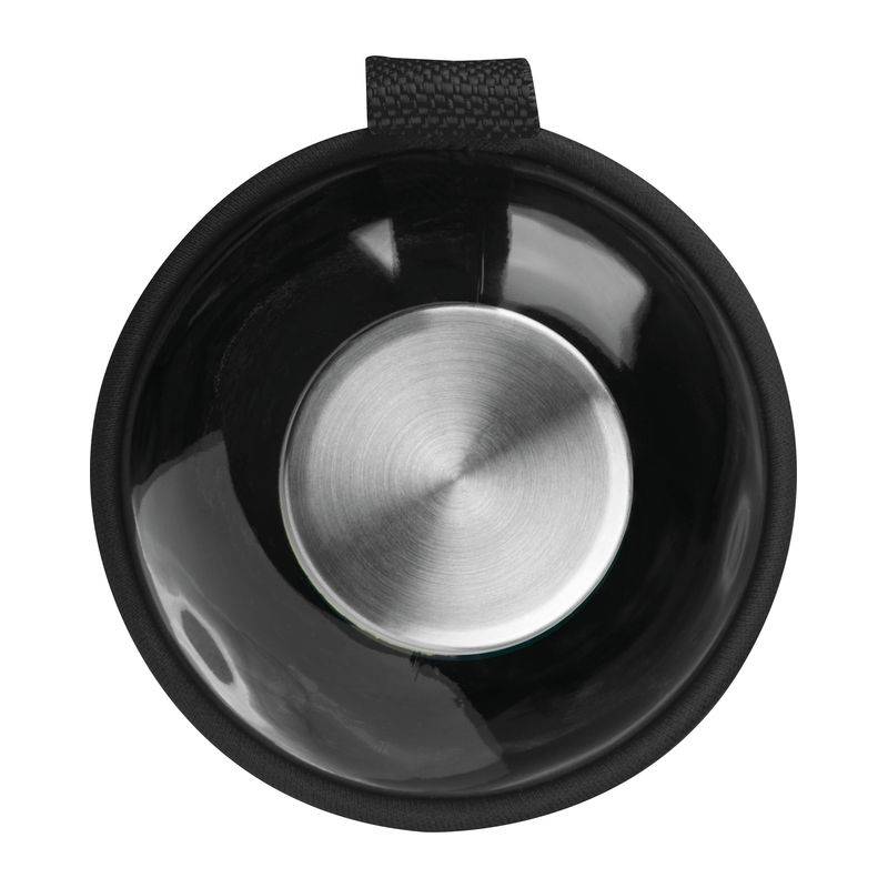 Skleněná láhev v neoprenovém pouzdře 1l, černá Skleněná láhev v neoprenovém pouzdře 1l, černá